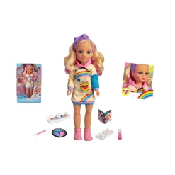 - Muñeca maquillaje arcoirirs Muñecas