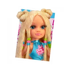 Best - Un día de trenzas, pelo rubio Muñecas