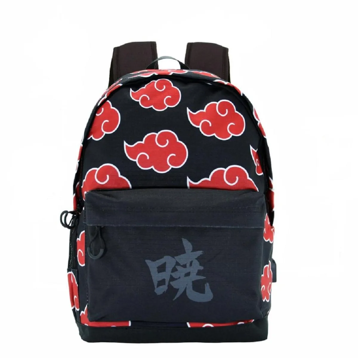 Hot Naruto - Mochila negra con nubes HS 1.3 Friki Zone|Merchandising