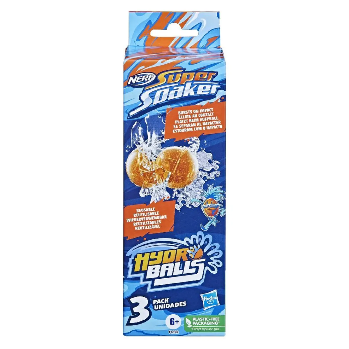 New - Pack 3 Super Soaker Hydro Balls Juguetes De Verano