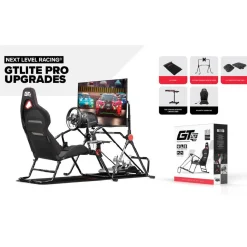 - Cockpit de carrera GT Lite PRO plegable Videojuegos