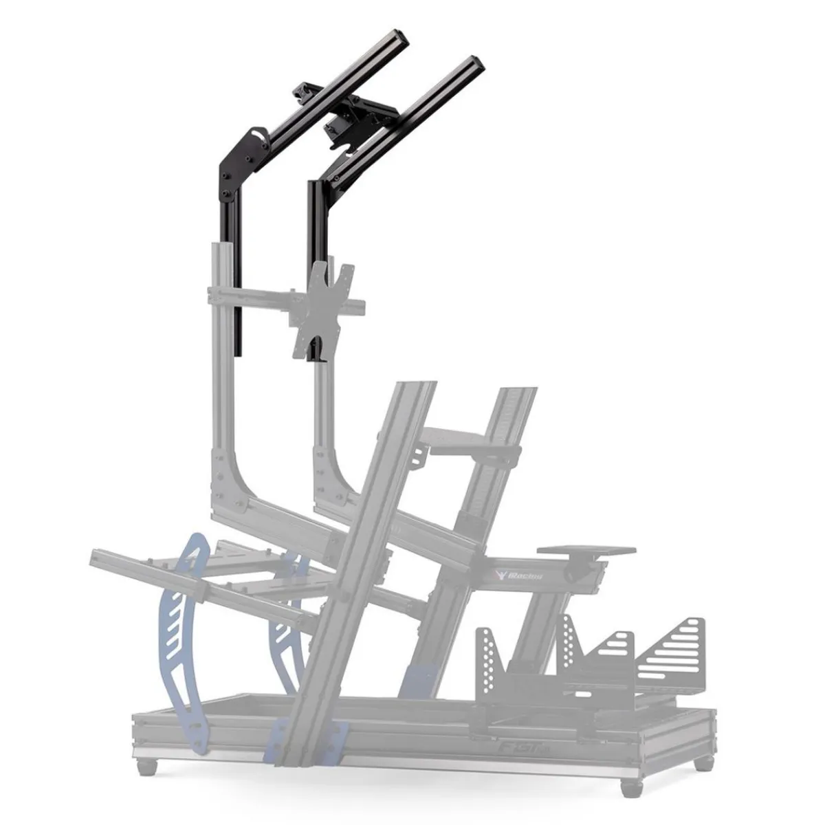 - F-GT Elite Soporte Montaje Superior para Monitor Carbon Grey Videojuegos