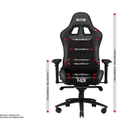 Sale - ProGaming Chair Black Leather & Suede Edition Videojuegos
