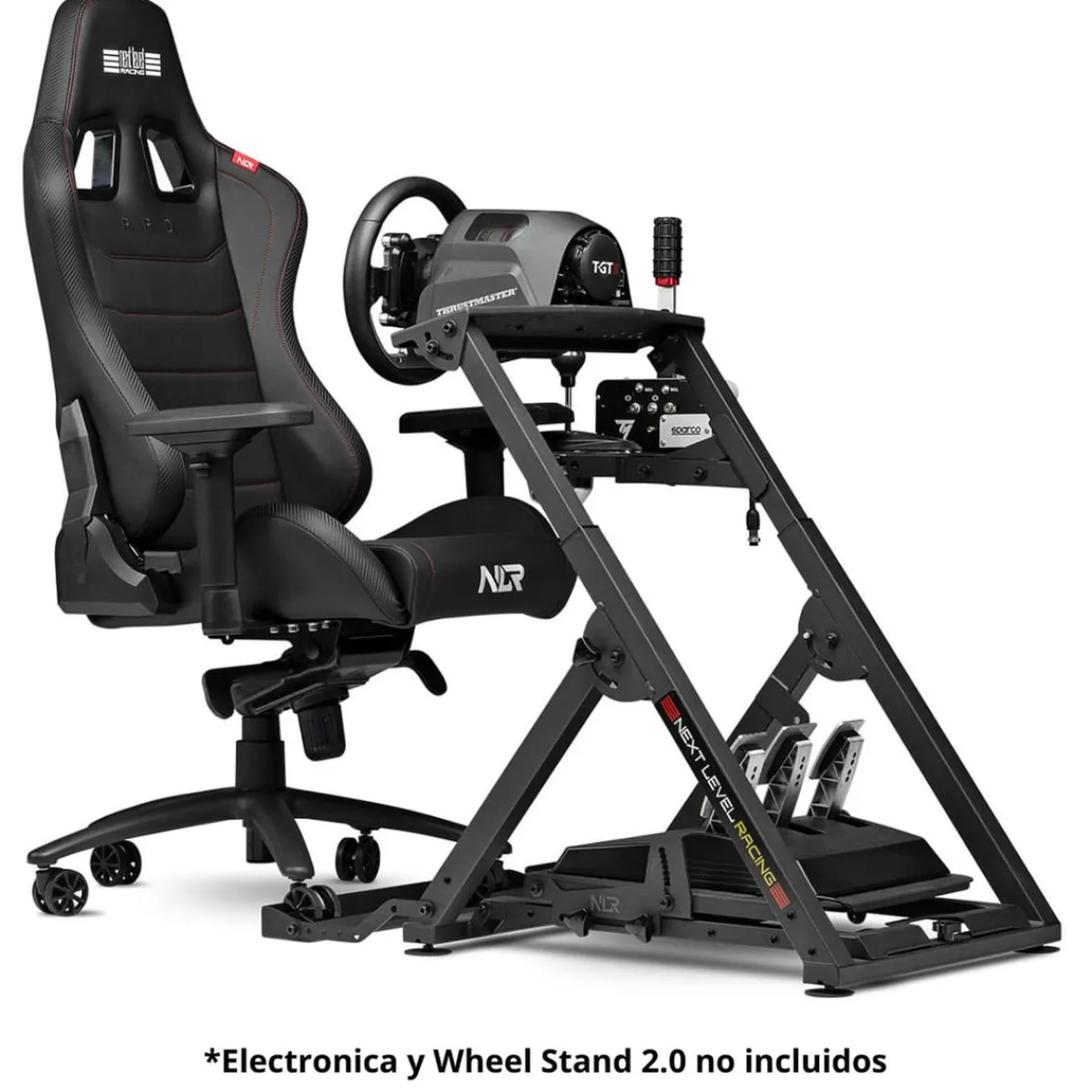 - ProGaming Chair Black Leather Edition*NEXT LEVEL RACING Outlet