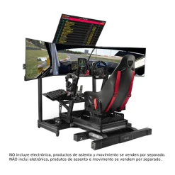Outlet Cockpit Aluminium Simulator para sillón Gaming Front & Side Mount Edition Videojuegos