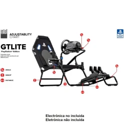 - Cockpit GTLite Edición PlayStation*NEXT LEVEL RACING Clearance