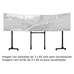 Soporte independiente para tres monitores*NEXT LEVEL RACING Hot