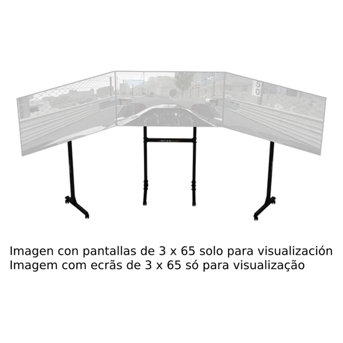 Soporte independiente para tres monitores*NEXT LEVEL RACING Hot