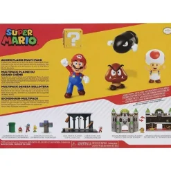 - Super Mario - Set Diorama Dehesa Bellotera con 4 Figuras y 1 Accesorio ㅤ*NINTENDO