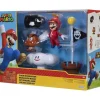 Best - Super Mario - Set Diorama Nube Super Mario con Figuras ㅤ Figuras De Acción