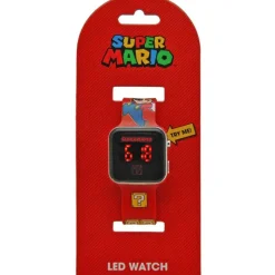 Discount Nintendo - Super Mario - Super Mario Reloj LED digital estilo Bros ㅤ Coleccionables Y Mini Mundos