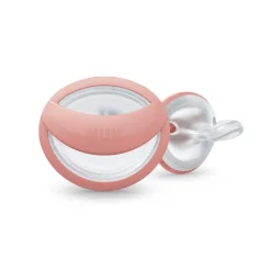 Hot - Pack 2 chupetes Mommy Feel Silicona 0-9 meses Rosa/Beige Biberones Y Chupetes·Chupetes