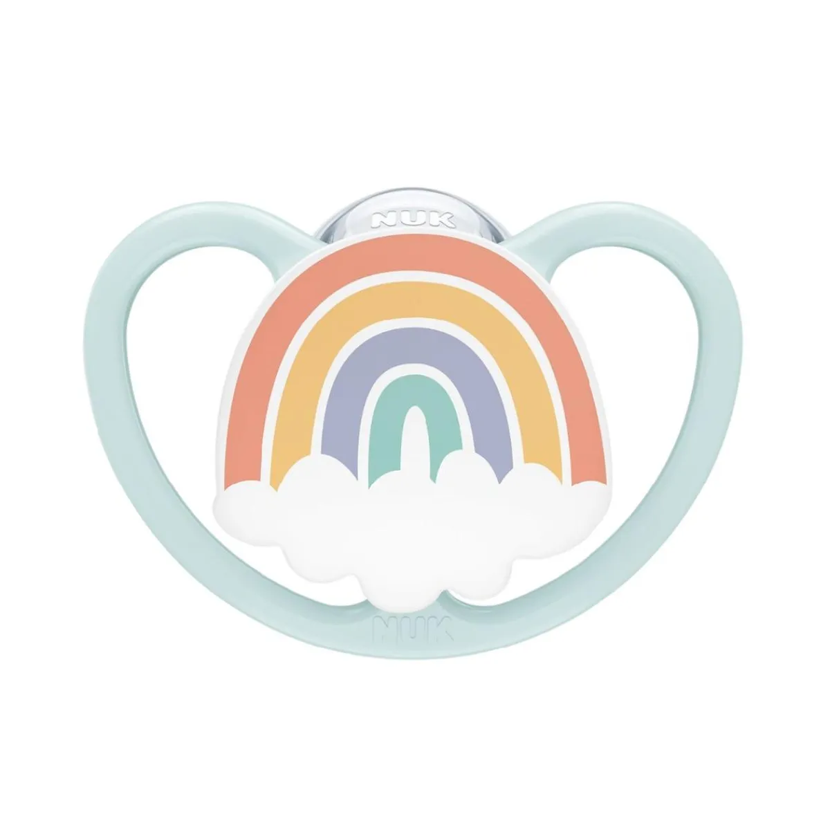 - Pack 2 chupetes Space silicona 0-6 meses Rana/Arcoíris Biberones Y Chupetes·Chupetes