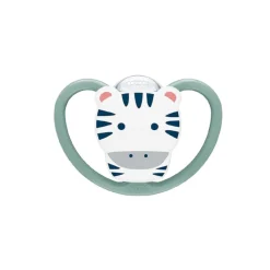 New - Pack 2 chupetes Space silicona 6-18 meses Cebra/Sol Biberones Y Chupetes·Chupetes