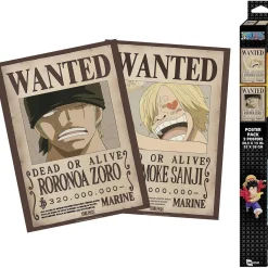 One Piece - Set 2 pósters Chibi - Wanted Zoro & Sanji*ABYSSE CORP New