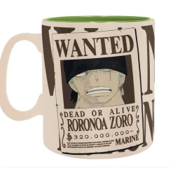 Outlet One Piece - Taza Wanted Zoro 460 ml Merchandising|Friki Zone