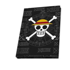 One Piece: caja de regalo XXL con cuaderno, cristal y pines Skull ㅤ Merchandising