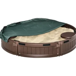 Discount - Arenero con Asientos y Cubierta Impermeable Juguetes De Verano