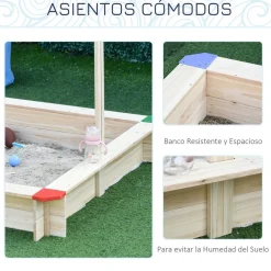 Outlet - Arenero de madera Juguetes De Verano