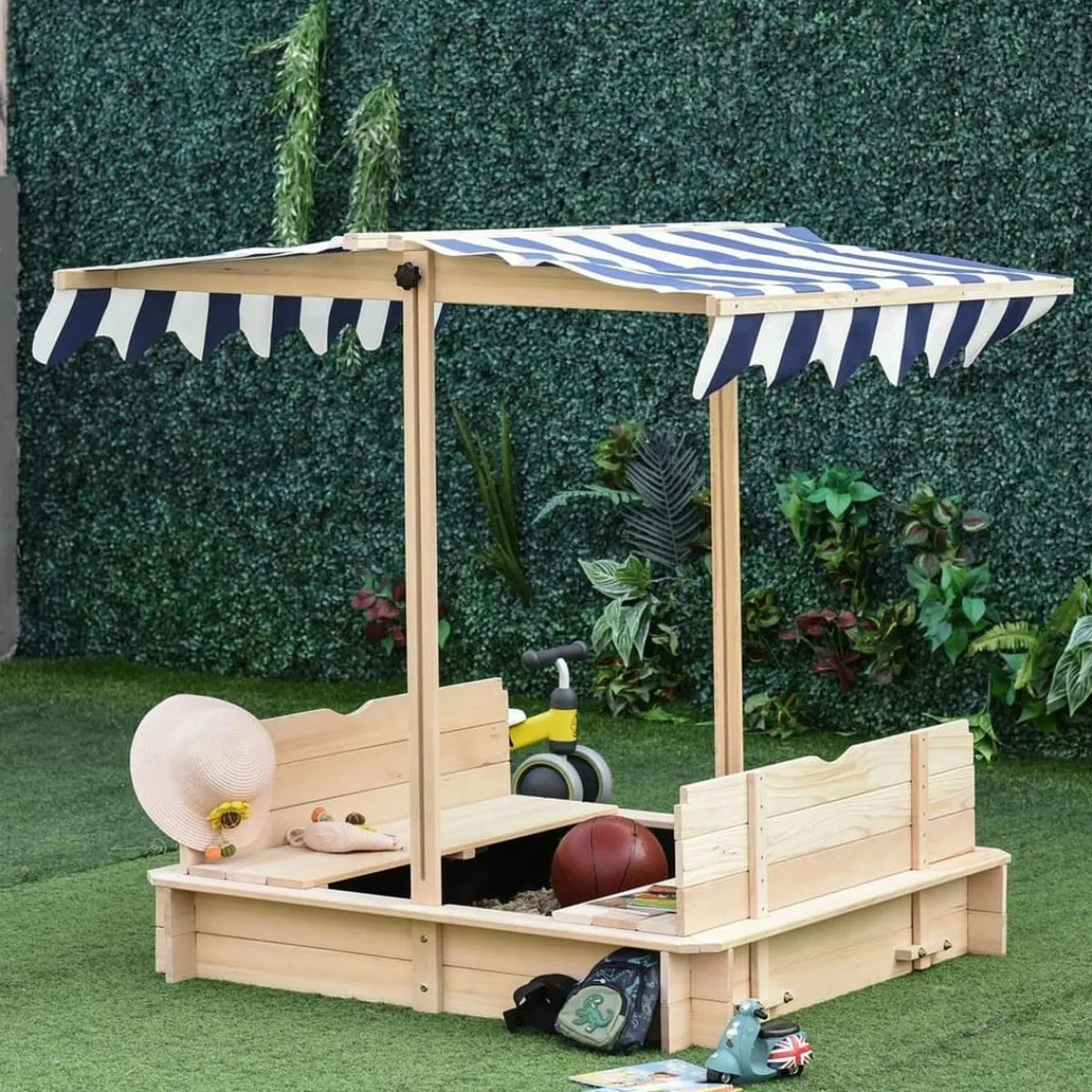 - Arenero de madera*OUTSUNNY Outlet