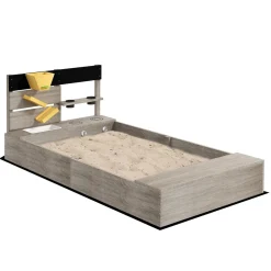 Best - Arenero infantil de madera con juegos Juguetes De Verano