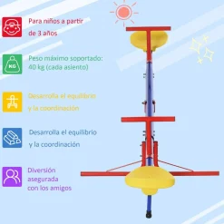 - Balancín Giratorio 360° 180 cm*Outsunny Hot