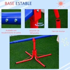 - Balancín Giratorio 360° 180 cm*Outsunny Hot