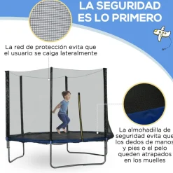 Outsunny - Cama elástica infantil 305 cm*Homcom Online