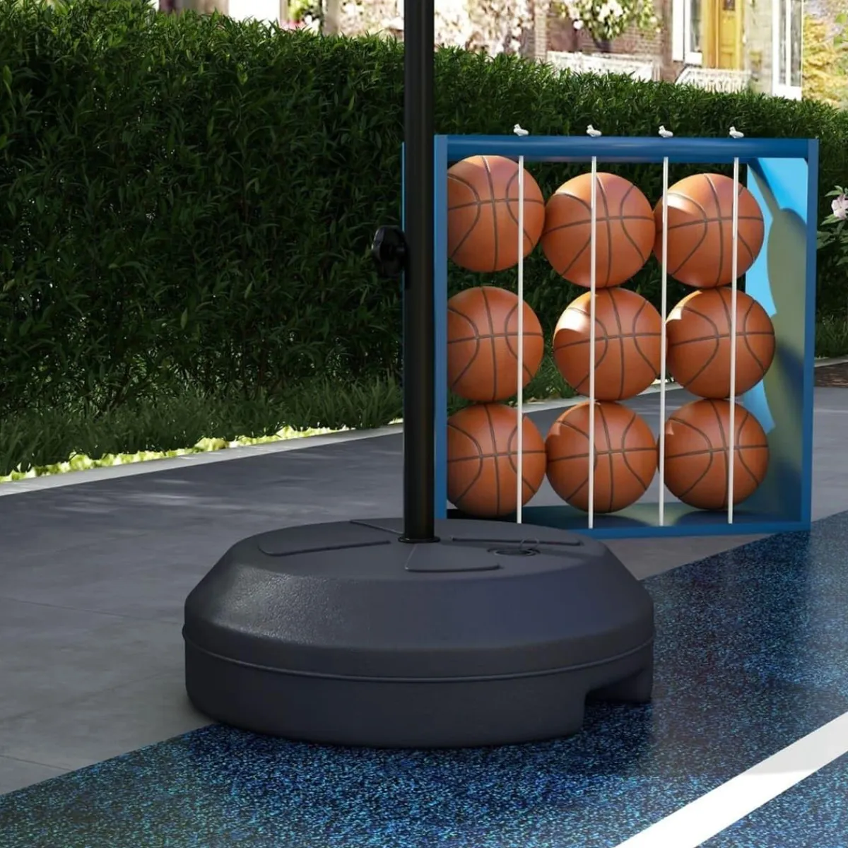 Sale Outsunny - Canasta baloncesto con diana Deportes