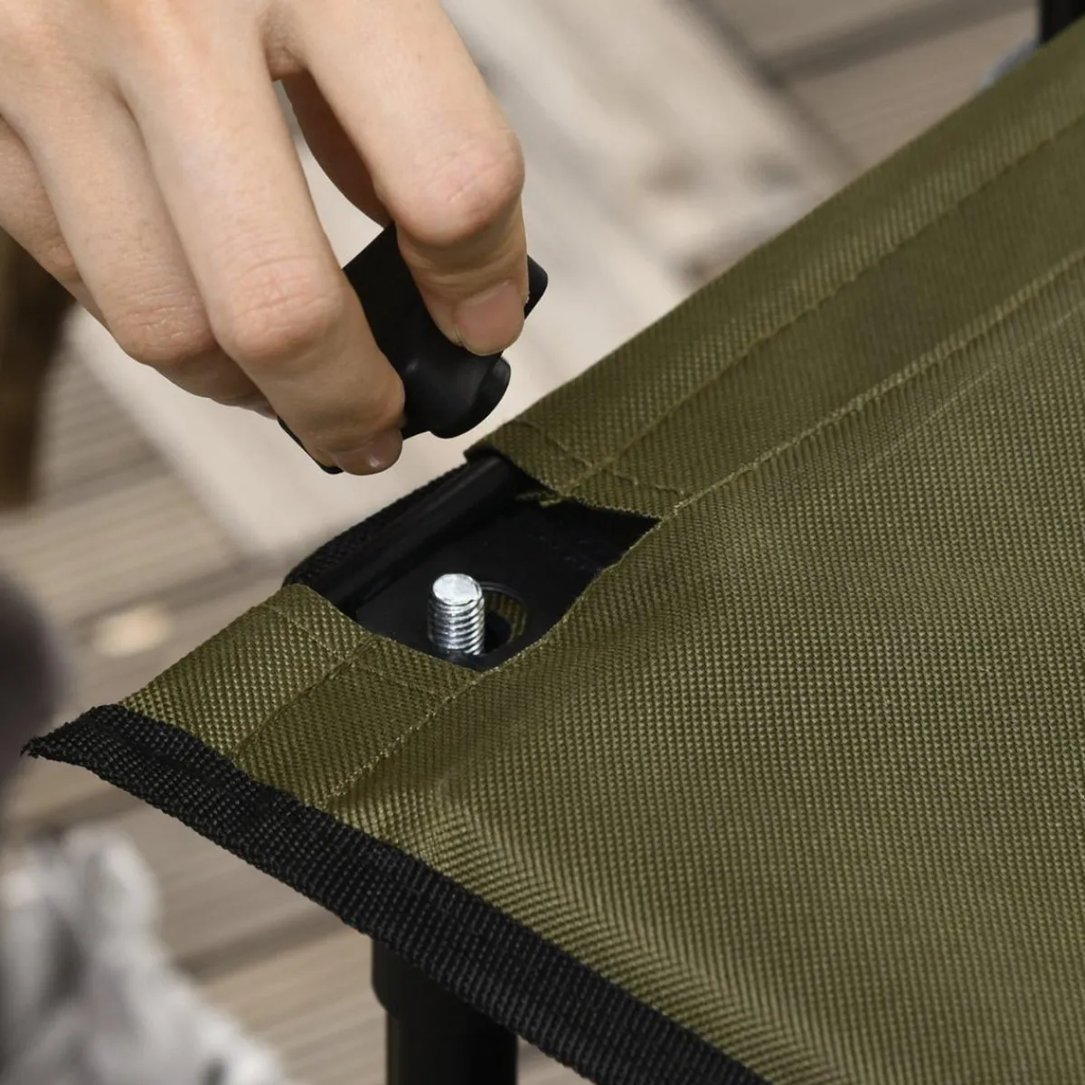 - Carro con tablero plegable Verde*Outsunny Clearance