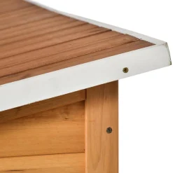 Clearance - Casita de jardín de madera con banco y macetero Casas