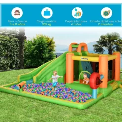 - Castillo hinchable 7 en 1 grande*Outsunny Sale