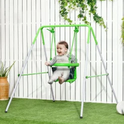 Discount - Columpio infantil de acero Columpios