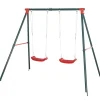 Outlet - Columpio metálico doble Columpios
