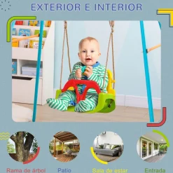 Hot - Columpio para bebé 3 en 1 Entretenimiento·Hamacas Y Columpios
