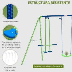 - Juego de columpios de jardín*Outsunny Online