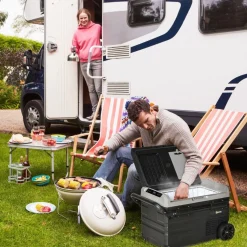 - Nevera congelador portatil 40L Negro Figuras De Acción