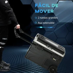 - Nevera congelador portatil 40L Negro Figuras De Acción