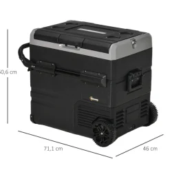 Best - Nevera congelador portatil 45L Negro Figuras De Acción