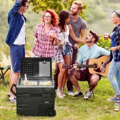 Best - Nevera congelador portatil 45L Negro Figuras De Acción