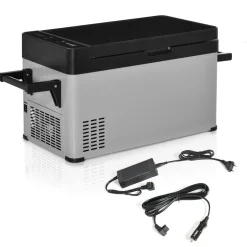 New - Nevera congelador 40L Gris y Negro Figuras De Acción