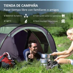 Sale - Tienda de campaña Pop Up 250x150x100 cm Verde Juguetes De Verano