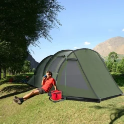 Online - Tienda de campaña familiar 475x264x172 cm Verde Juguetes De Verano