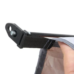 - Tienda de ducha camping con mosquiteras 123x121x198 cm Naranja*Outsunny New