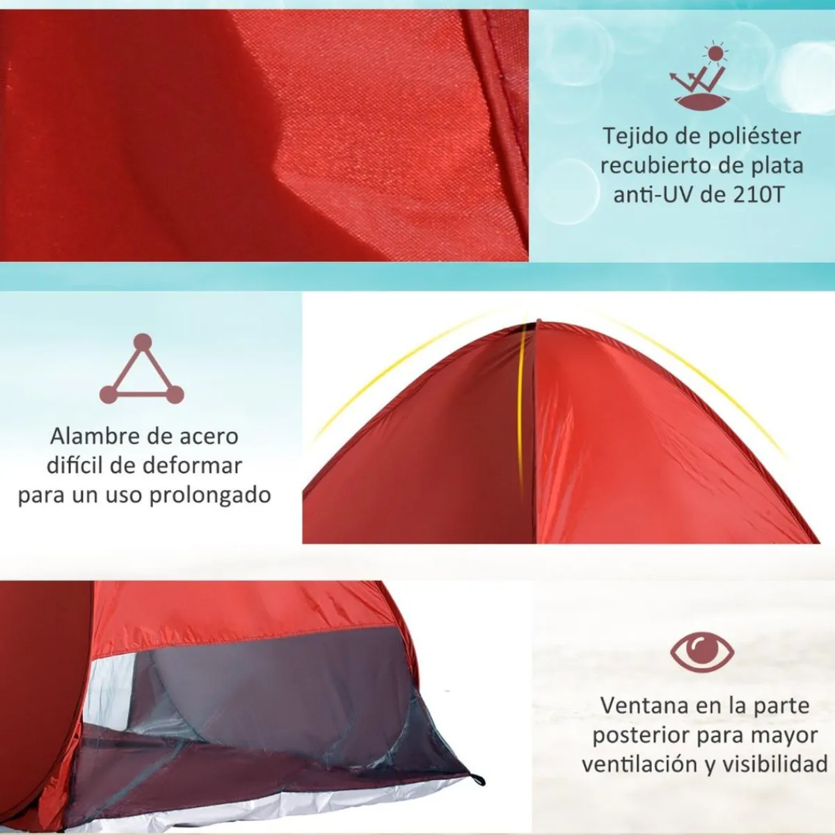 - Tienda Pop Up playa Rojo*Outsunny New