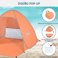 - Tienda Pop Up playa Naranja*Outsunny Hot