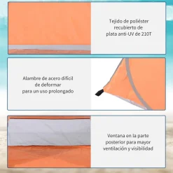 - Tienda Pop Up playa Naranja*Outsunny Hot