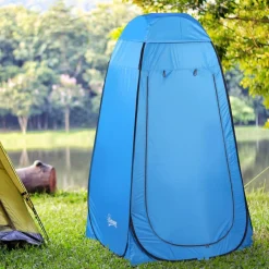 - Tienda vestidor plegable 120x120x190 cm Azul*Outsunny