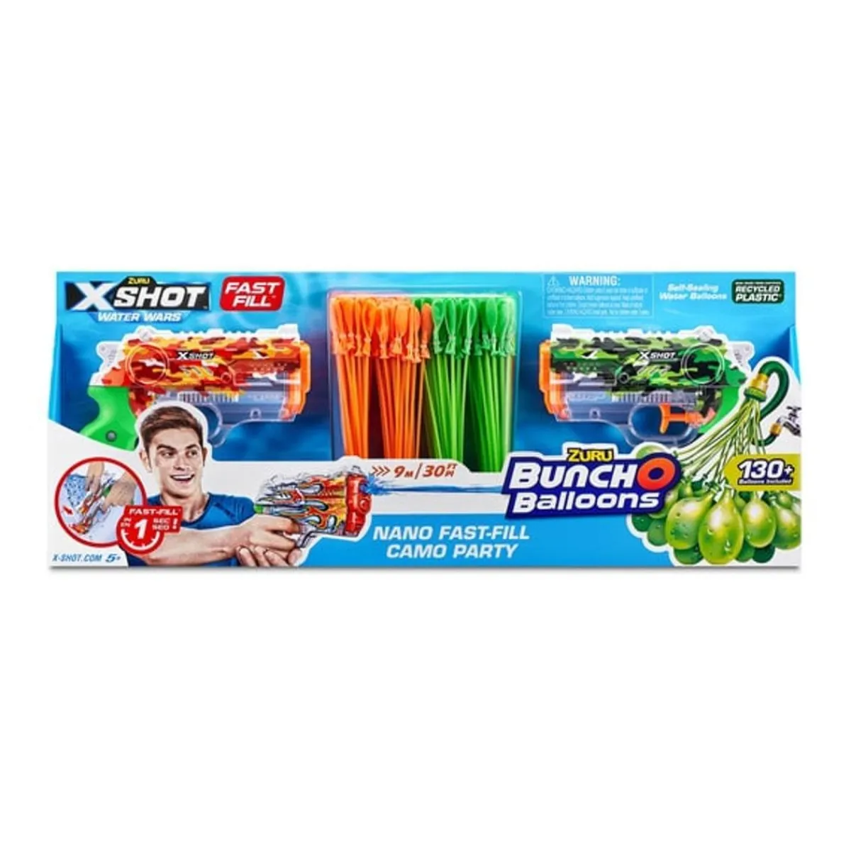 Pack 2 Pistolas X-Shot Bunch O Balloons*ZURU Discount