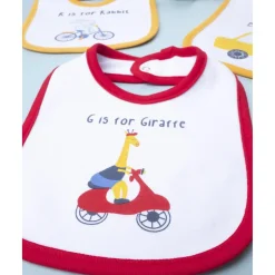 Pack 5 Baberos Niño*Prenatal Discount